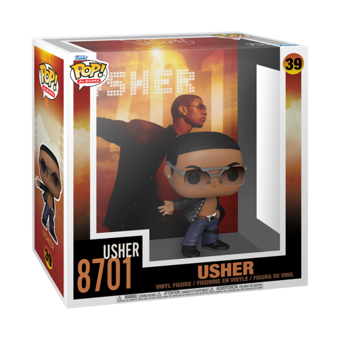 Funko Funko Albums 039 Usher 8701 Usher Rocks Music