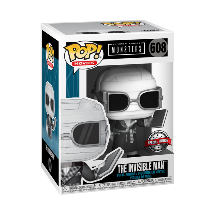 Funko Funko Movies 0608 The Invisible Man Special Edition