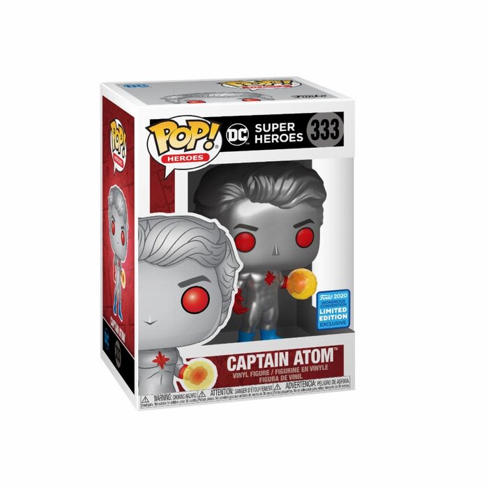 Funko Funko DC Heroes 333 Captain Atom 2020 Wonderous Convention Limited Edition Exclusive