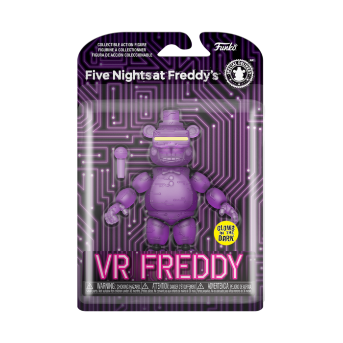Funko Funko Action Figure Games VR Freddy GITD FNAF Five Nights at Freddy's