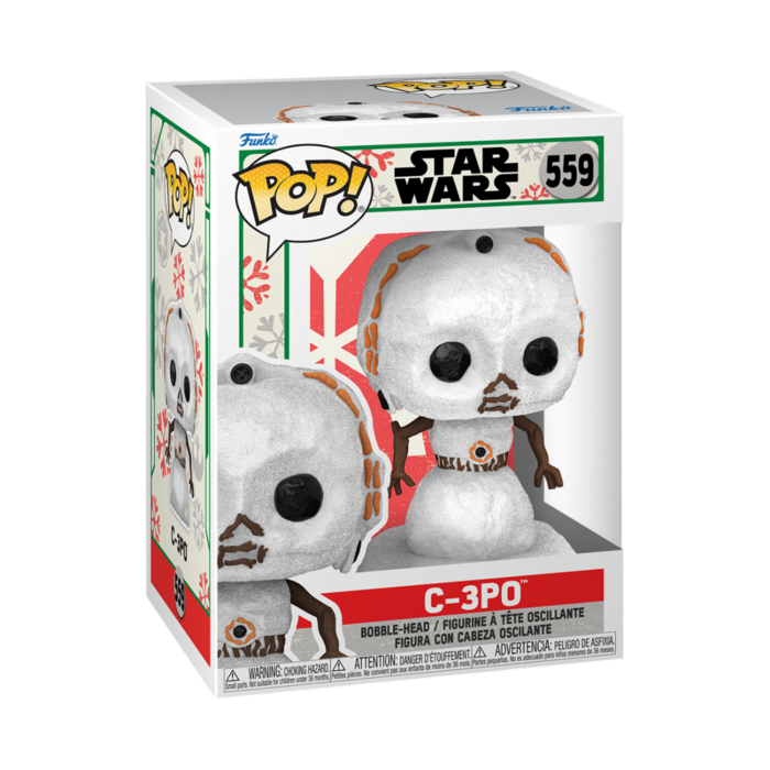 Funko Funko Star Wars 0559 C-3PO Holiday Snowman