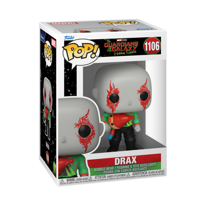 Funko Funko Marvel 1106 Drax The Guardians of the Galaxy Holiday Special