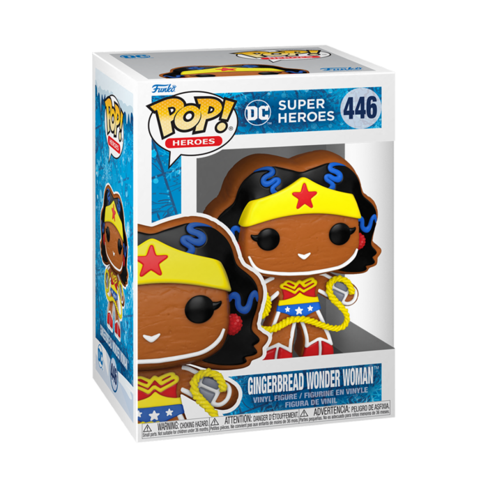 Funko Funko Heroes DC 0446 Gingerbread Wonder Woman Holiday 2022 DC Super Heroes