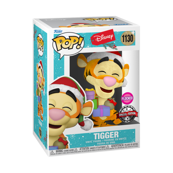 Funko Funko Disney 1130 Tigger Holiday Winnie the Pooh Flocked Special Edition