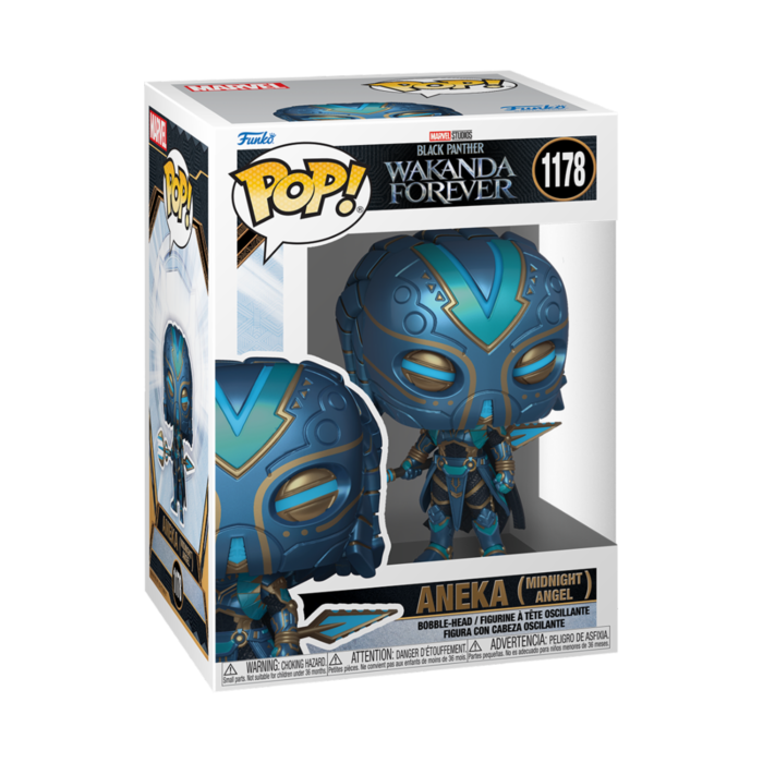 Funko Funko Marvel 1178 Aneka Midnight Angel Black Panther Wakanda Forever