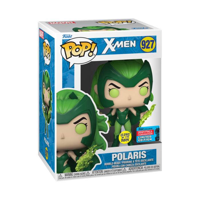 Funko Funko Marvel 0927 Polaris X-men GITD Glow in the Dark 2021 Fall Convention Limited Edition
