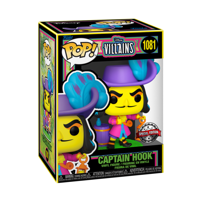 Funko Funko Disney 1081 Captain Hook Villains Special Edition