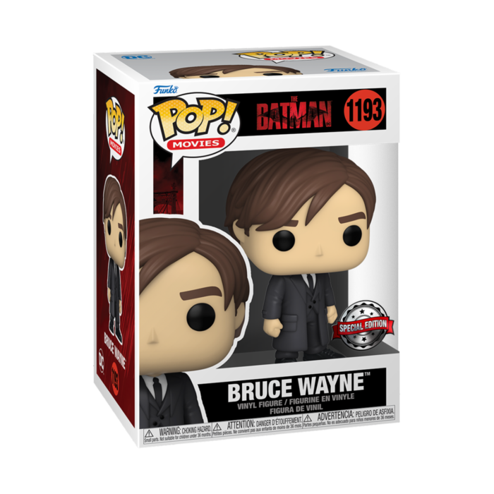 Funko Funko Movies 1193 Bruce Wayne The Batman Special Edition