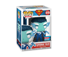 Funko Funko DC Heroes 419 Superman Blue 2021 Fall Convention Limited Edition