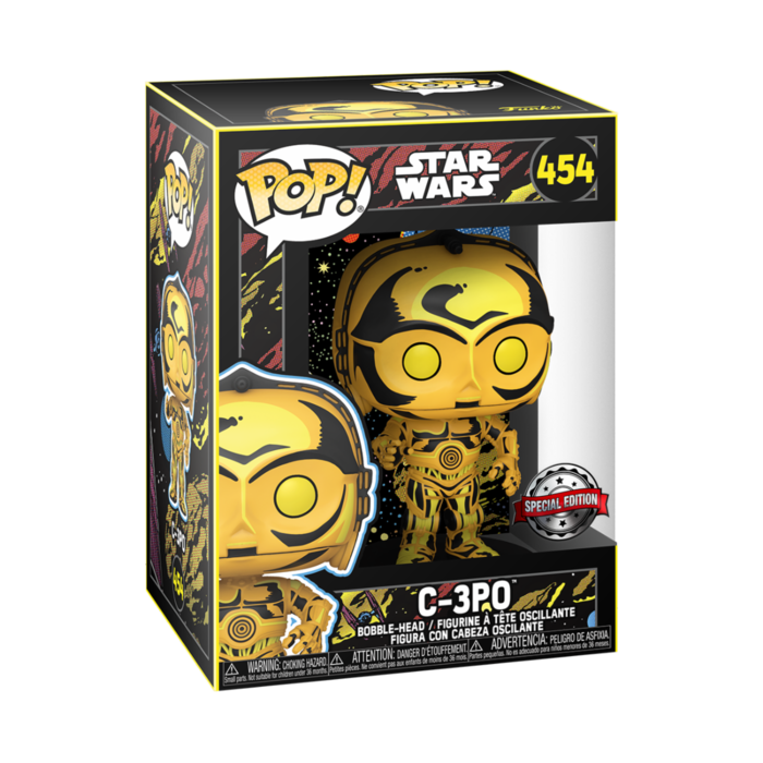 Funko Funko Star Wars 0454 C-3PO Retro Series Special Edition