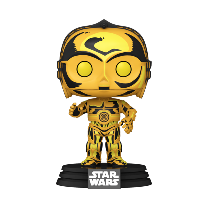 Funko Funko Star Wars 0454 C-3PO Retro Series Special Edition