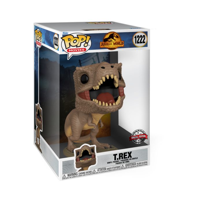 Funko Funko Movies 1222 T-Rex 10 inch Special Edition Jurassic World Dominion