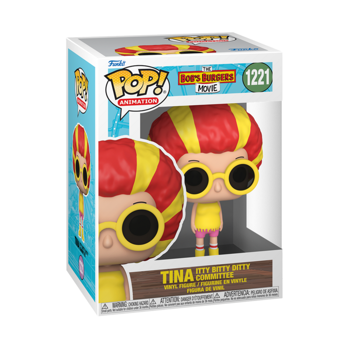 Funko Funko Animation 1221 Tina Itty Bitty Ditty Committee The Bob's Burgers Movie
