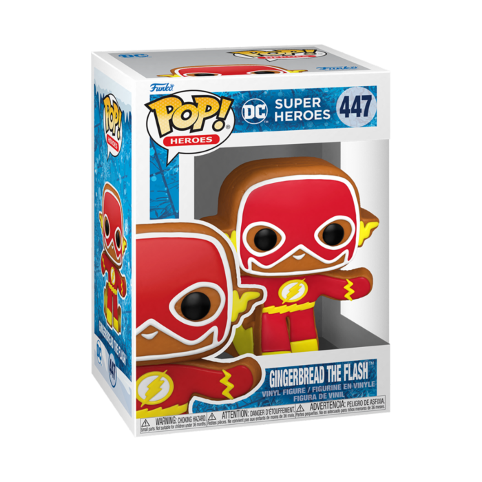 Funko Funko Heroes DC 0447 Gingerbread The Flash Holiday 2022 DC Super Heroes