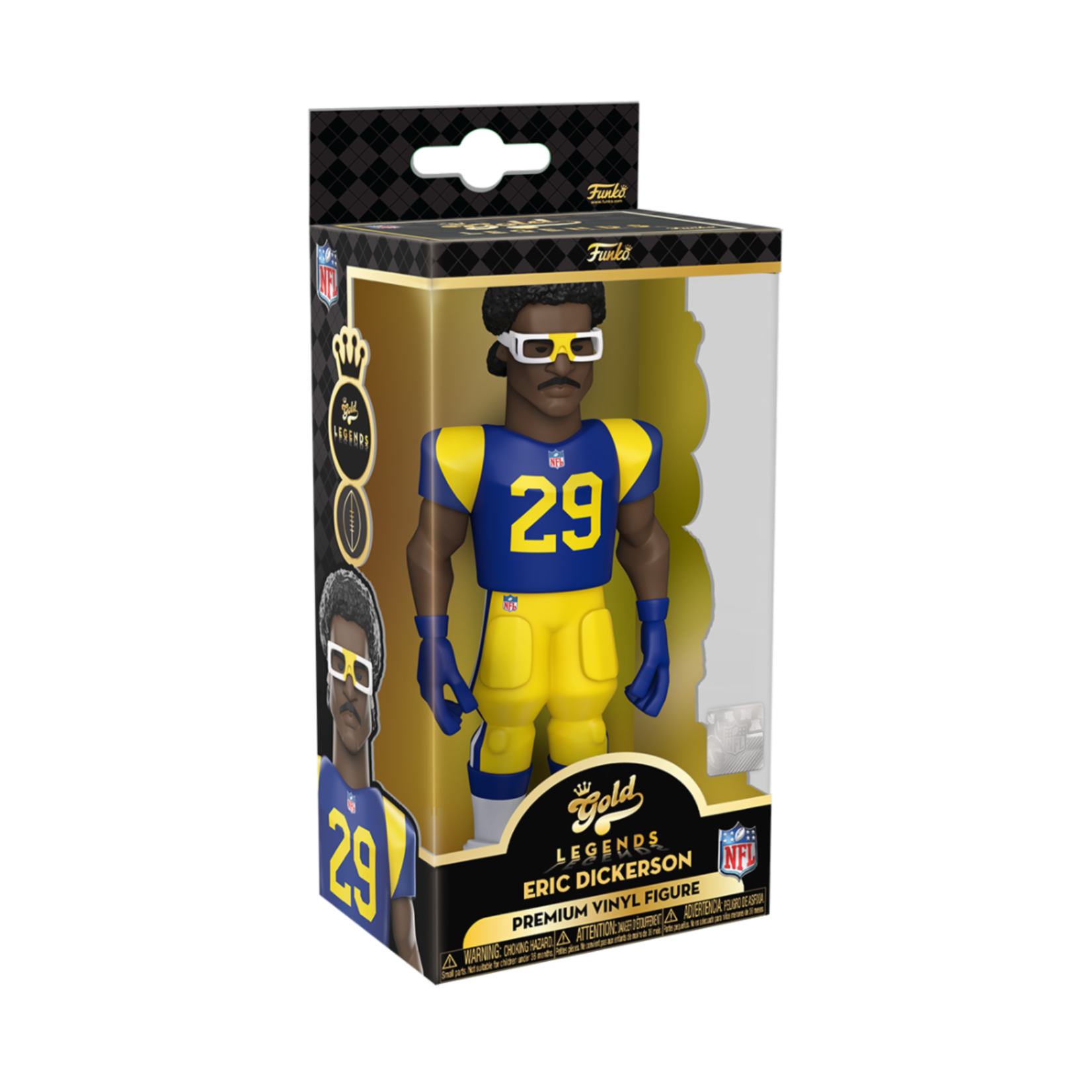 Funko Gold NFL Eric Dickerson Rams National Football League