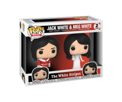 Funko Funko Rocks 2pack Jack White & Meg White The White Stripes