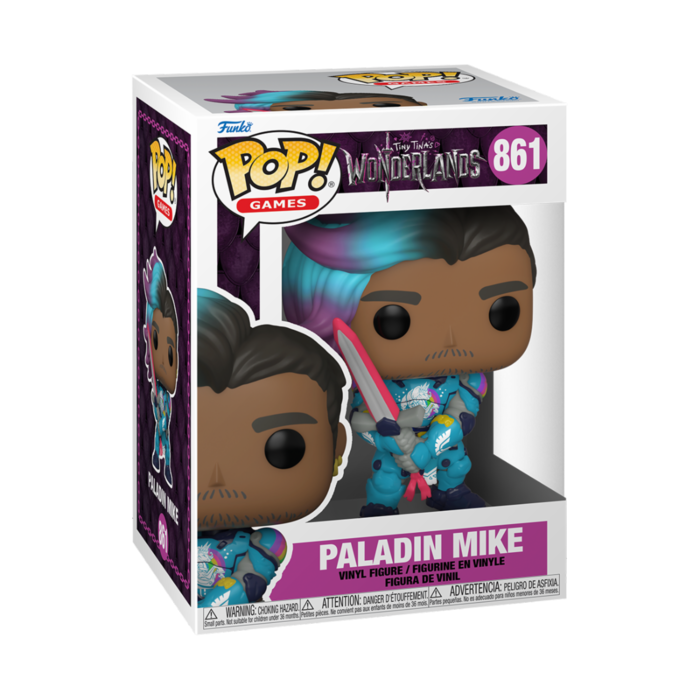 Funko Funko Games 0861 Paladin Mike Tiny Tina's Wonderland