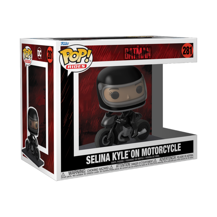 Funko Funko Movies 0281 Selina Kyle on Motorcycle The Batman Rides Heroes DC