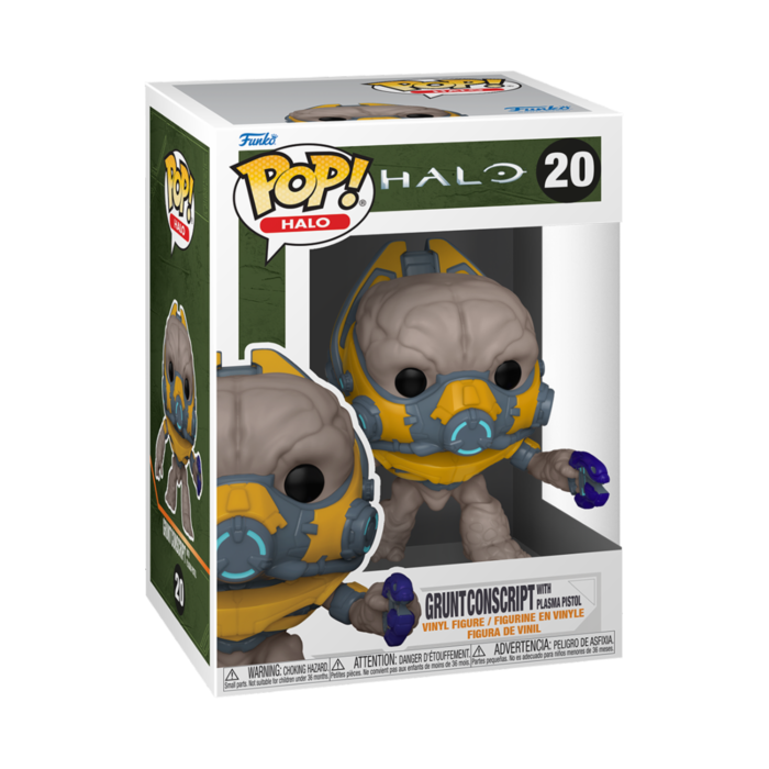 Funko Funko Halo 20 Grunt with Plasma Pistol Games