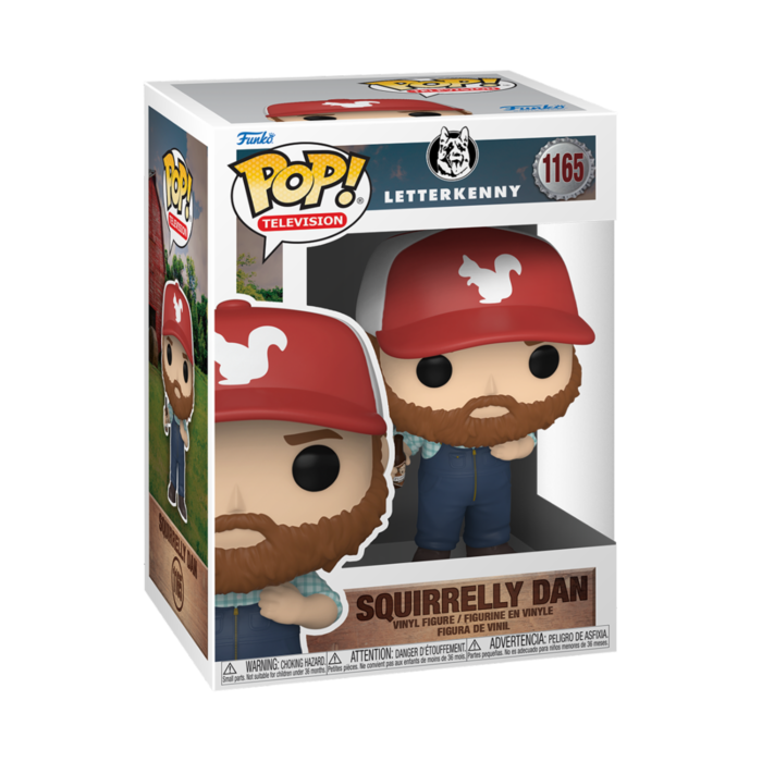 Funko Funko TV Television 1165 Squirrelly Dan Letterkenny