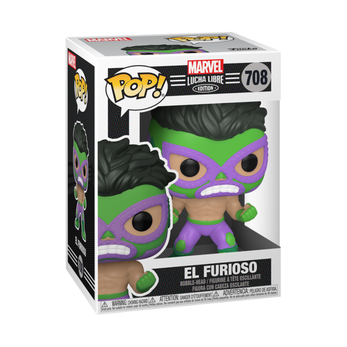 Funko Funko Marvel 0708 El Furioso Lucha Libre