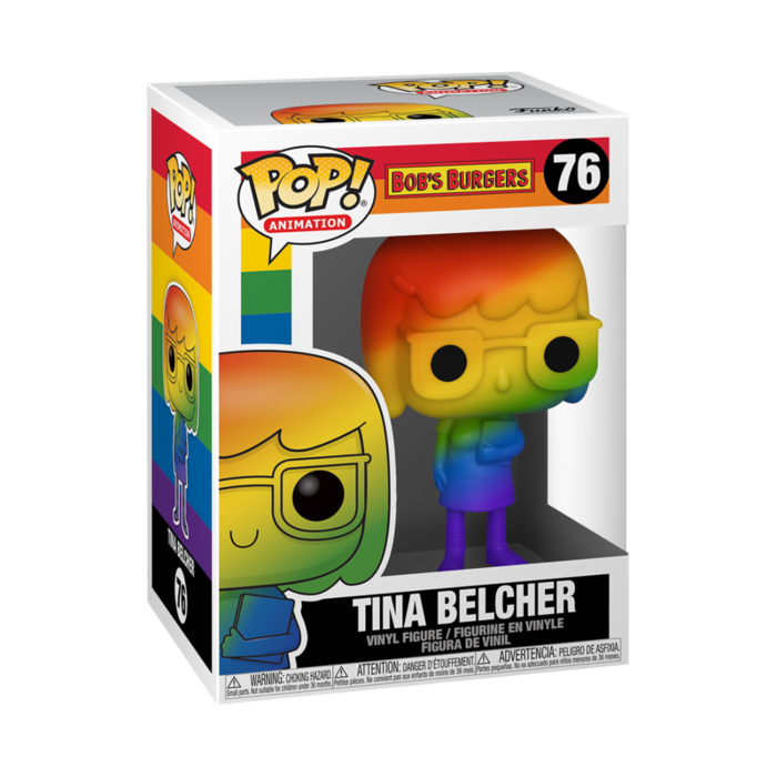 Funko Funko Animation 0076 Tin Belcher Pride Rainbow Version Bob's Burgers