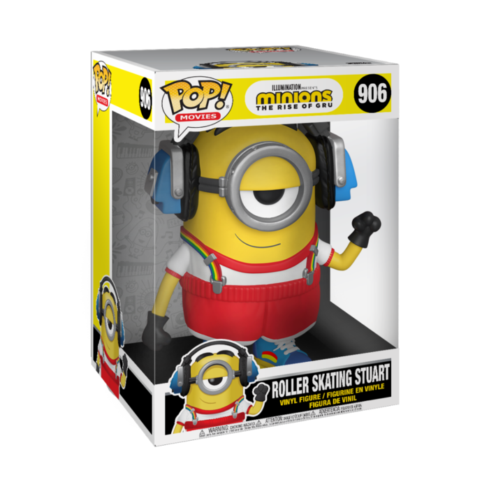 Funko Funko Movies 0906 Rollerskating Stuart 10inch Minions The Rise of Gru