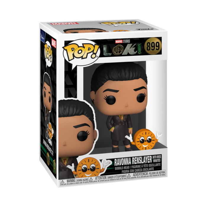 Funko Funko Marvel 0899 Ravonna Renslayer with Miss Minutes Loki