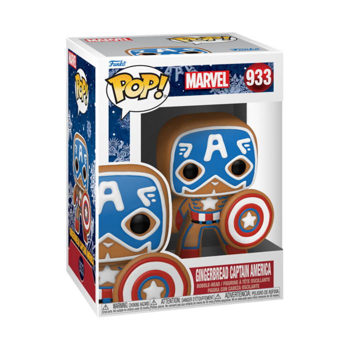 Funko Funko Marvel 0933 Gingerbread Captain America