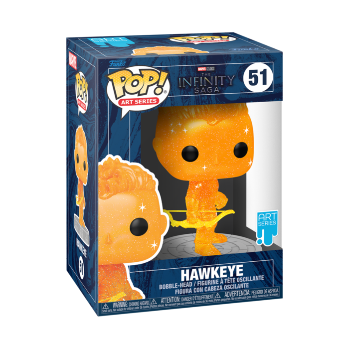 Funko Funko Art Series 51 Hawkeye Marvel + Hard Stack Protector