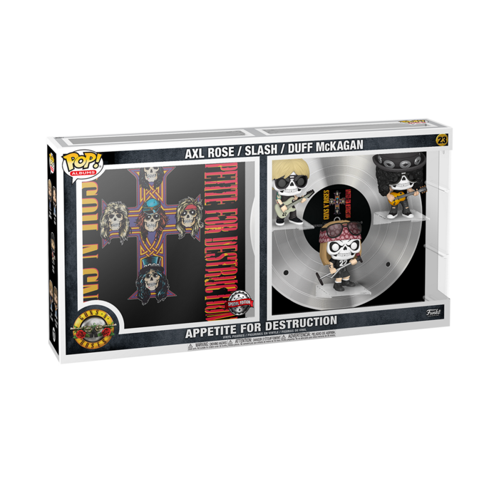 Funko Funko Albums 023 Guns N' Roses Axl Rose / Slash / Duff McKagan Special Edition Rocks Music