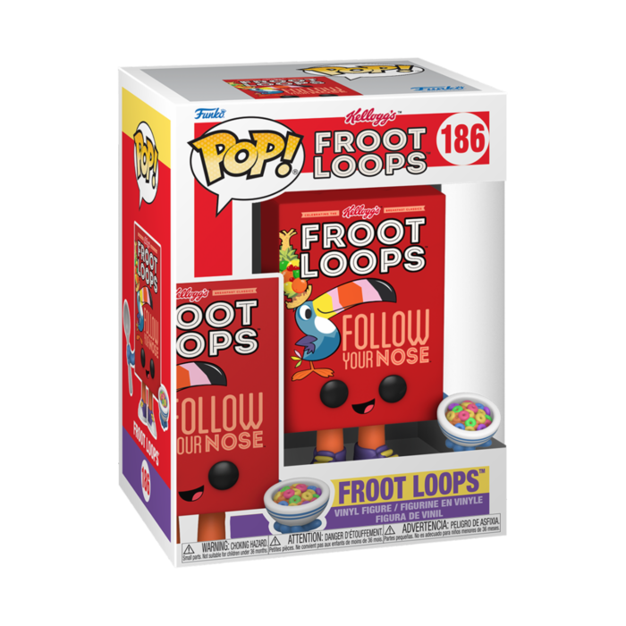 Funko Funko Ad Icons 186 Froot Loops Cereal Box Kellogg's