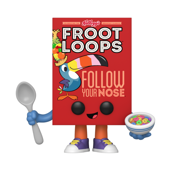 Funko Funko Ad Icons 186 Froot Loops Cereal Box Kellogg's