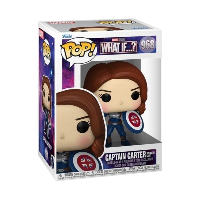 Funko Funko Marvel 0968 Captain Carter Stealth Suit What If...?
