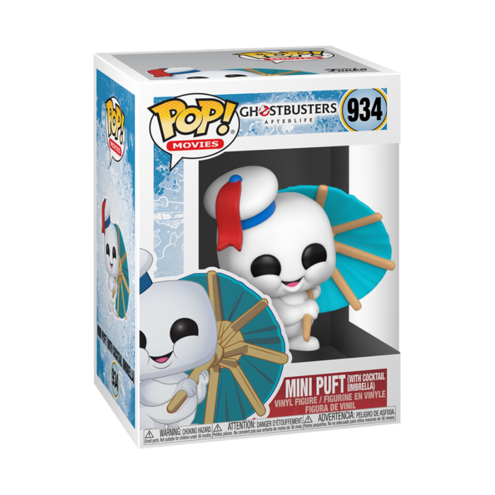 Funko Funko Movies 0934 Mini Puft with Cocktail Umbrella Ghostbusters Afterlife