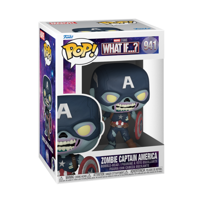 Funko Funko Marvel 0944 Zombie Captain America What if...?