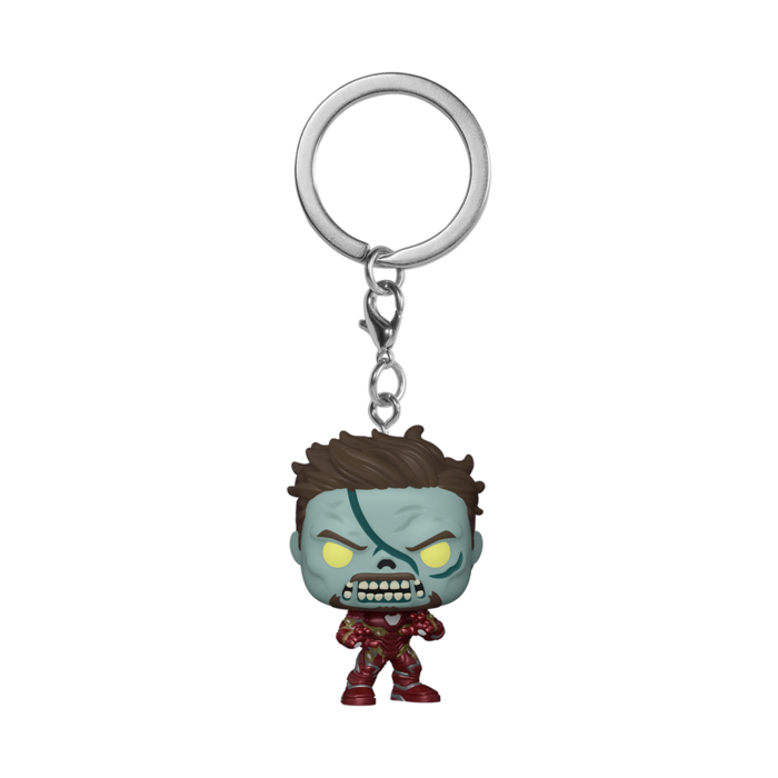 Funko Funko Keychain Marvel Zombie Iron Man What If...?