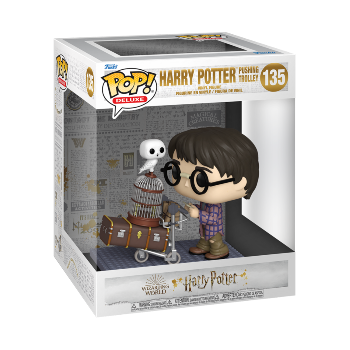 Funko Funko Harry Potter 135 Harry Potter Pushing Trolley HP Wizarding World Deluxe