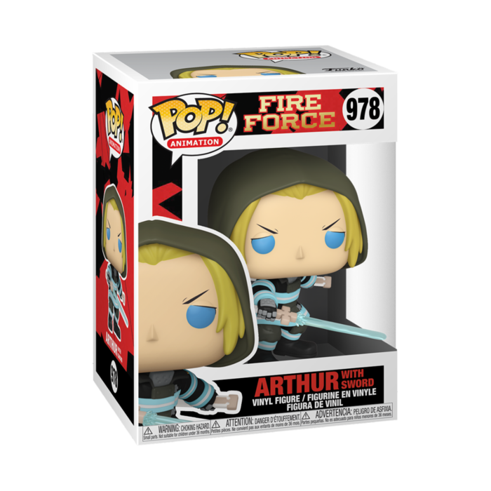 Funko Funko Animation 0978 Arthur with Sword Fire Force