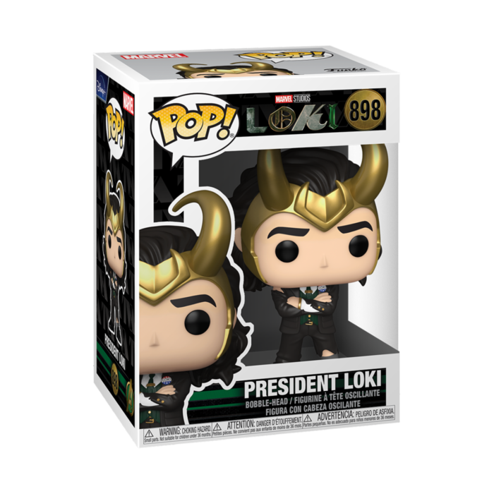 Funko Funko Marvel 0898 President Loki Gold Horns Loki