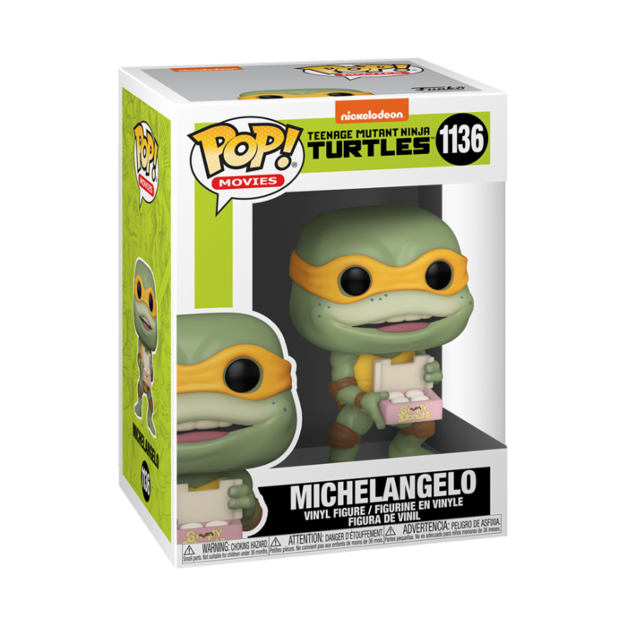 Funko Funko Movies 1136 Michelangelo TMNT Teenage Mutant Ninja Turtles Nickelodeon