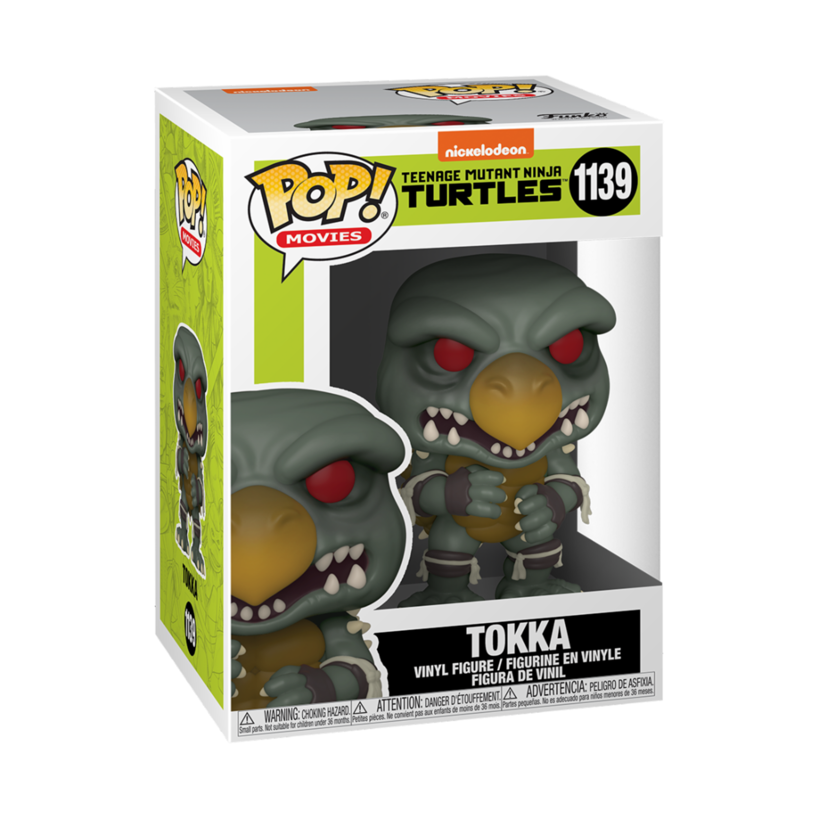 Funko Movies 1139 Tokka TMNT Teenage Mutant Ninja Turtles Nickelodeon