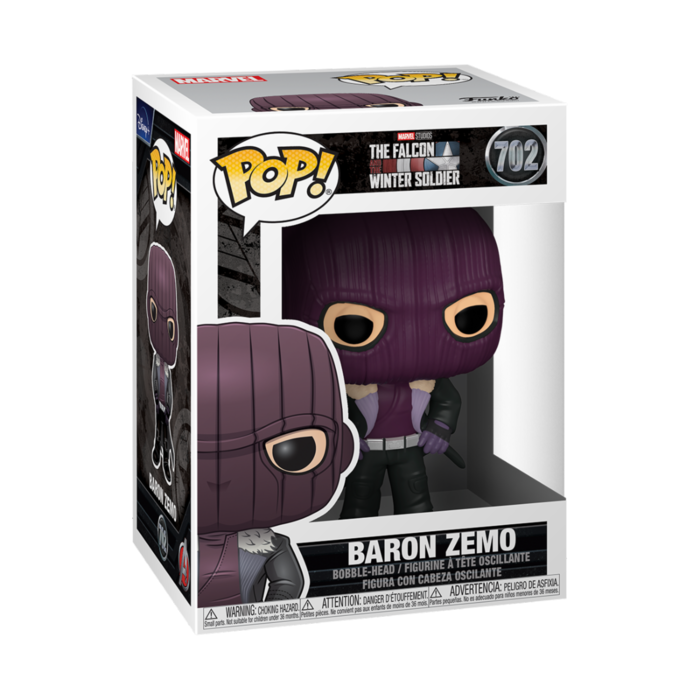 Funko Funko Marvel 0702 Baron Zemo The Winter Falcon Winter Soldier