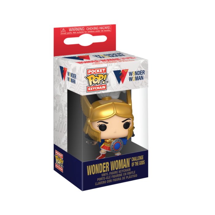 Funko Funko Keychain Heroes DC Wonder Woman Challenge of the Gods WW80th Wonder Woman 80th Anniversary