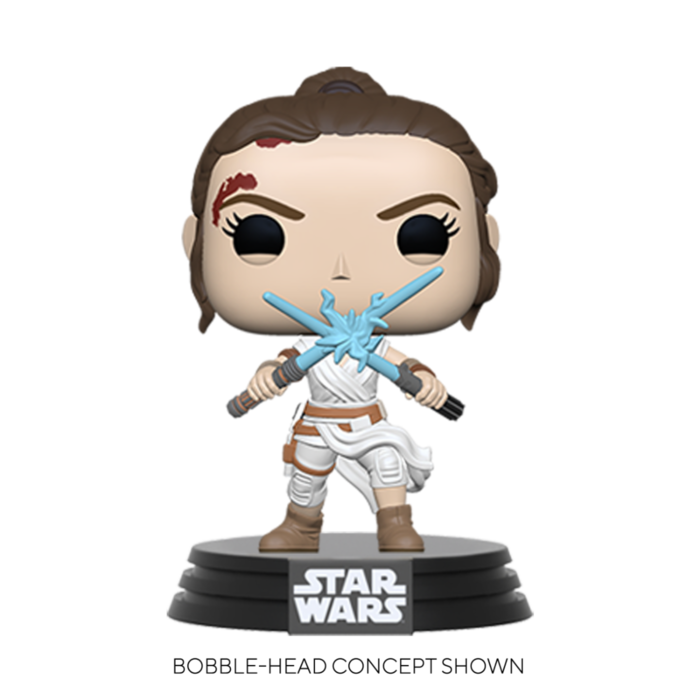 Funko Funko Star Wars 0434 Rey with 2 Blue Lightsabers