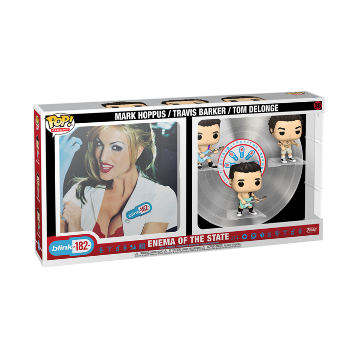 Funko Funko Albums 036 Blink 182 Enema of the State Mark Hoppus/Travis Barker/Tom Delonge