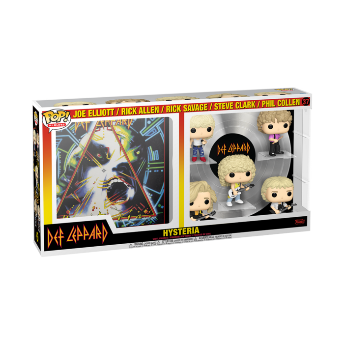 Funko Funko Albums 037 Def Leppard Hysteria Joe Elliott/Rick Allen/Rick Savage/Steve Clark/Phil Collen