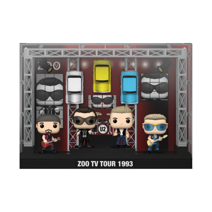 Funko Funko Moment 05 Zoo TV Tour 1993 U2 The Edge/Bono/Larry Mullen Jr./Adam Clayton Rocks