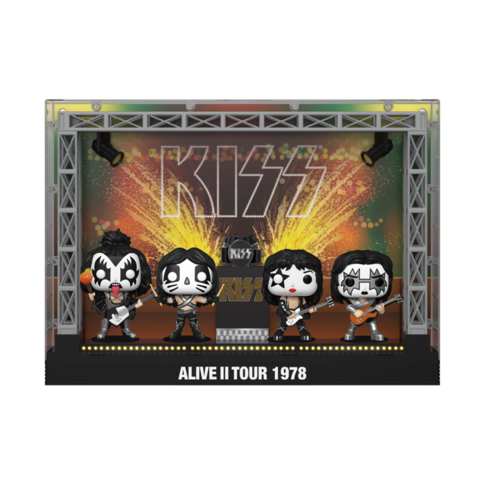 Funko Funko Moment 03 Alive II Tour 1978 KISS The Demon/The Catman/The Starchild/The Spaceman Funko Special Edition Rocks