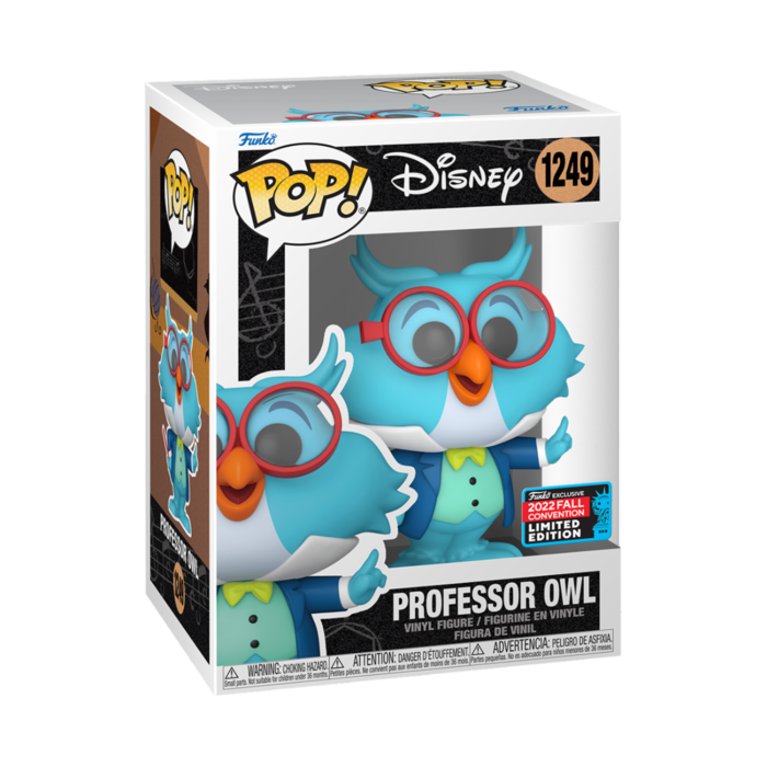 Funko Funko Disney 1249 Professor Owl 2022 Fall Convention Limited Edition